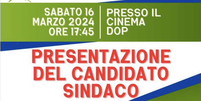 Firenzuola - Domani la lista "Bene Comune" presenta il proprio candidato Sindaco 