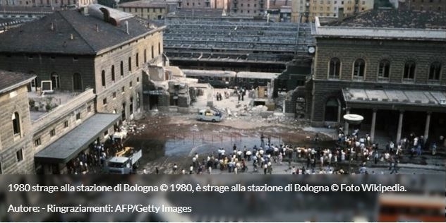 1980 - Strage della stazione di Bologna (44 anni fa)