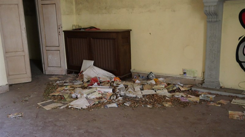 Lo sgombero di Villa Larderel