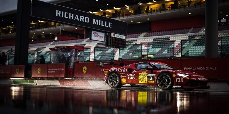 Max Mugelli chiude la stagione del Ferrari Challenge Europe con un prestigioso piazzamento in top five