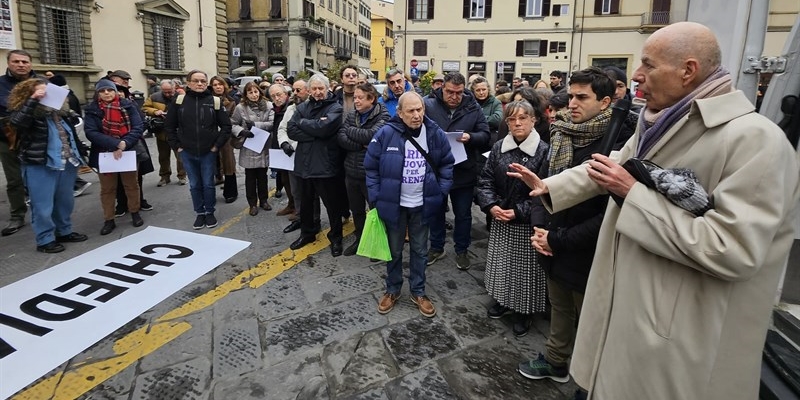 Il sit in del 25 gennaio al Duomo