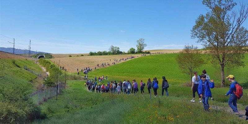 Visita delle Sette Chiese dei giovani per le campagne del  Mugello