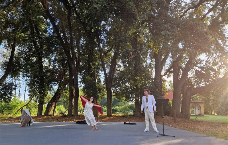 Daniela Maccari in "Effetto Duse"