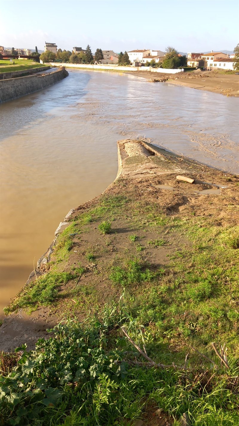 Foto della zona dopo la pioggia