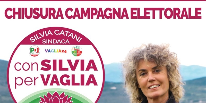 Vaglia - Chiusura della campagna elettorale di Silvia Catani