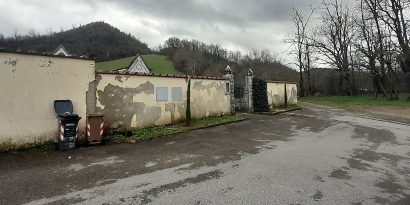 ingresso del cimitero
