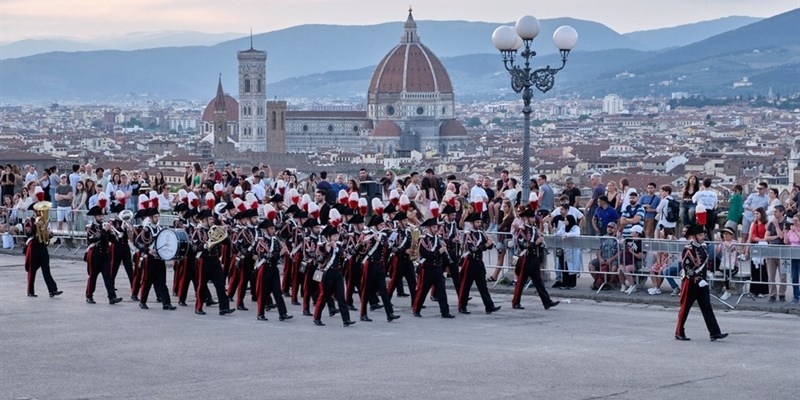 La parata dei Carabinieri