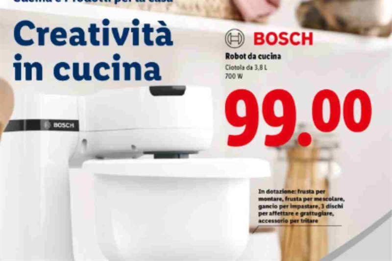 Un piccolo gioiello firmato Bosch a prezzo Lidl