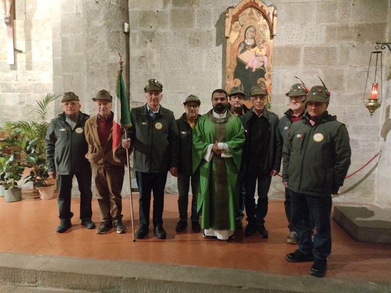 Un momento della cerimonia