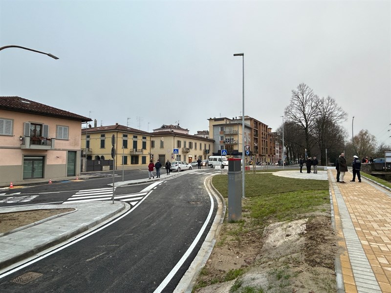 Prolungamento via Sturzo. Inaugurazione