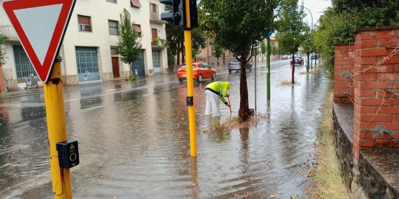 Maltempo a Borgo San Lorenzo: diversi allagamenti e danni