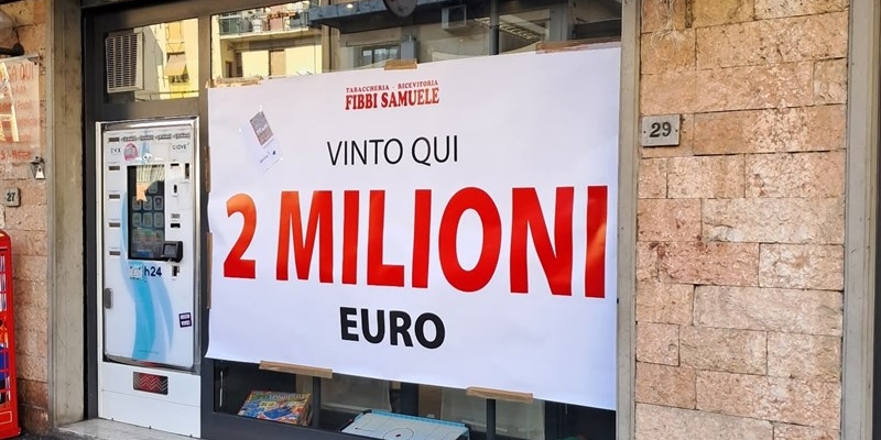 La fortuna sorride a Pontassieve. Vinti 2 milioni di euro con un gratta e vinci nella tabaccheria Fibbi