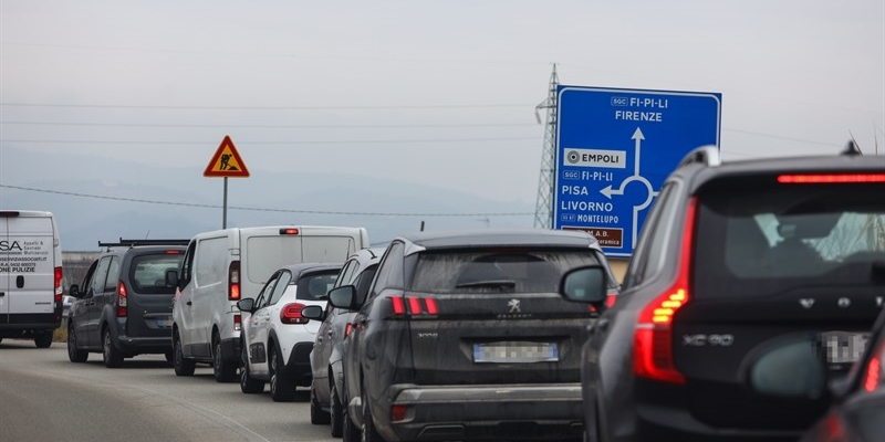 Traffico sulla FI-PI-LI - Foto di repertorio