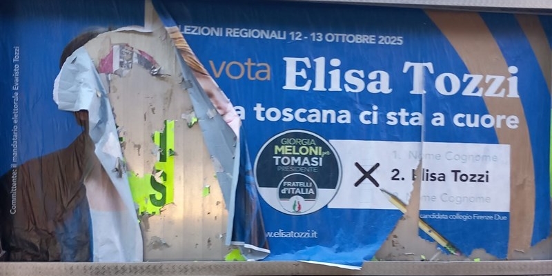 Vela elettorale - Tozzi