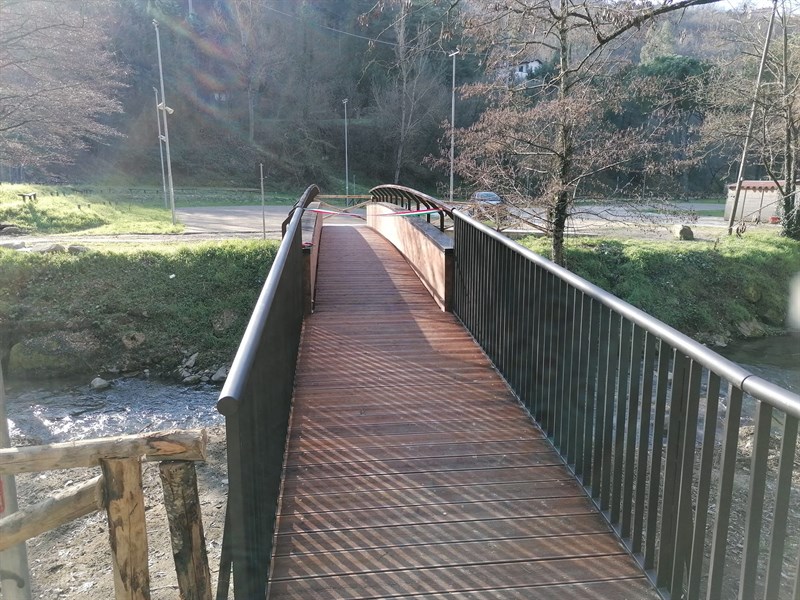 Inaugurazione passerella pedonale al Lago di Londa