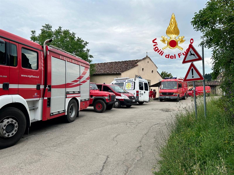 Soccorsi per la ricerca di una persona nel Comune di Fiesole