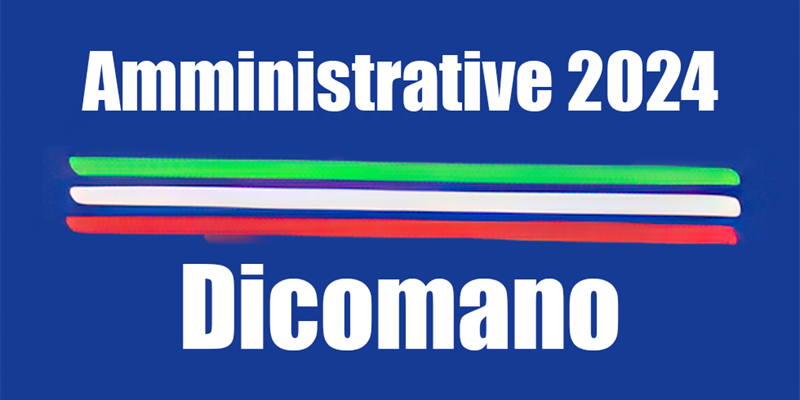 Dicomano amministrative 2024