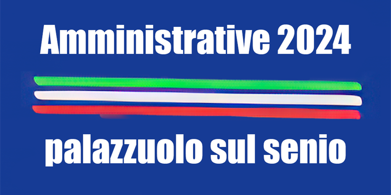 Amministrative 2024 palazzuolo