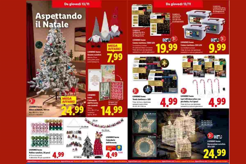 Lidl anticipa il Natale: il tuo albero non sarà lo stesso