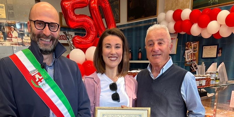 50 anni della Macelleria polleria Luigi a Pontassieve