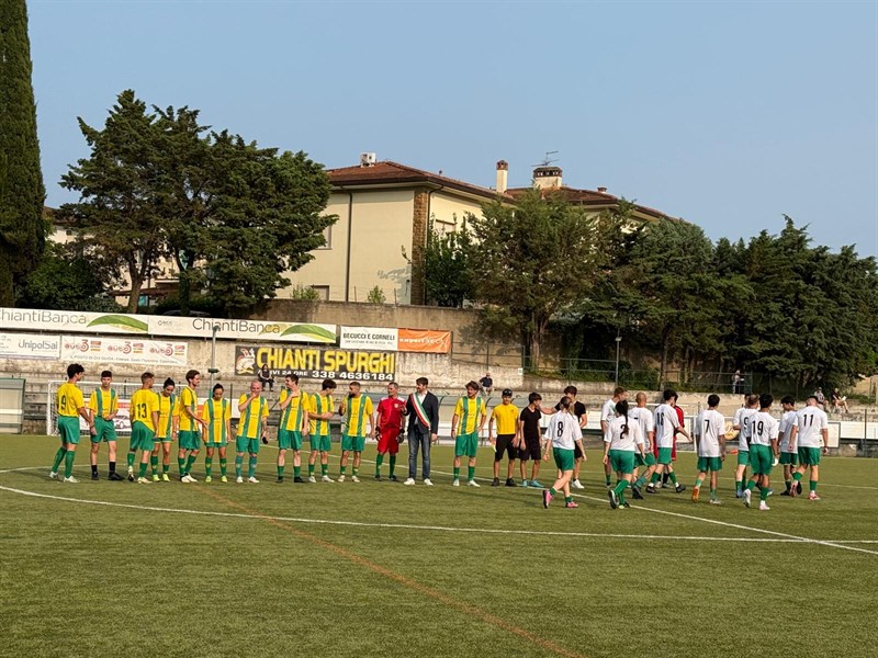 Le squadre in campo
