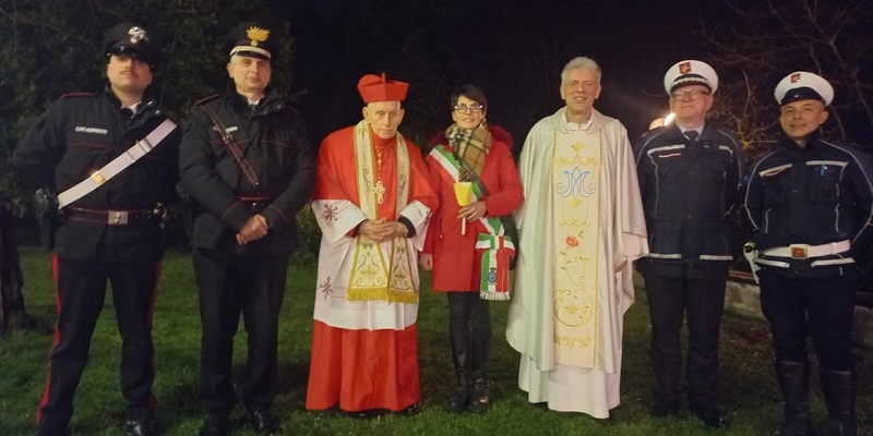 Cardinale Simoni in visita a Cavallina, Barberino di Mugello