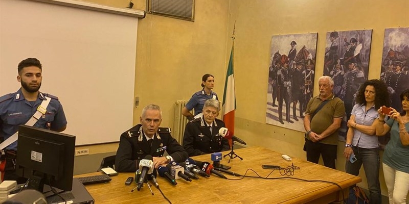 Un momento della conferenza stampa