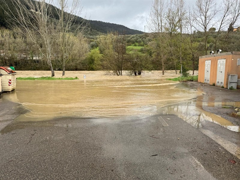 Fiume Sieve esonda a San Francesco