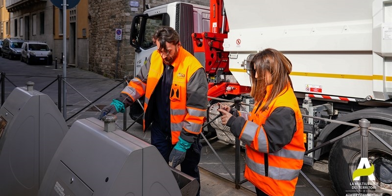 operatori Alia al lavoro