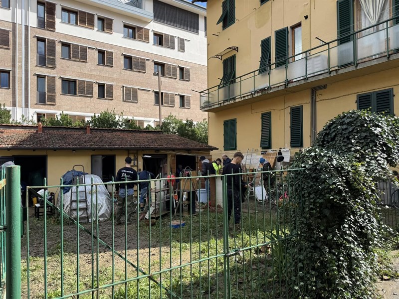 Alluvione Valdisieve 2025, volontari in azione nei Comuni colpiti dal maltempo