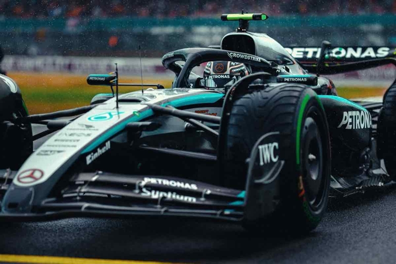 Kimi Antonelli in Mercedes