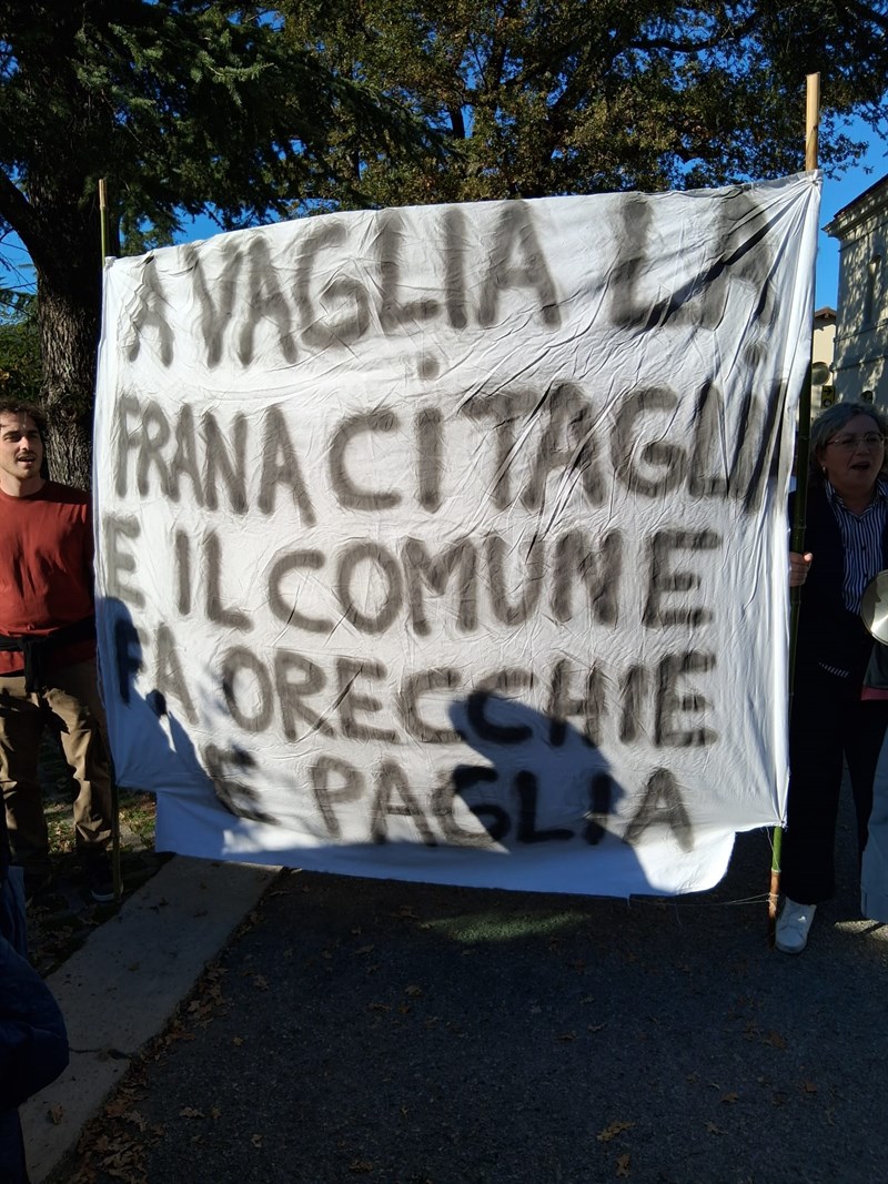 La manifestazione a Vaglia