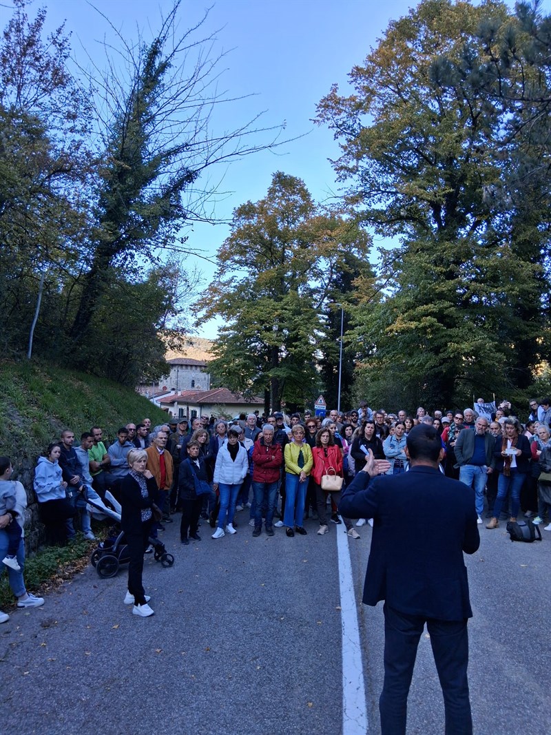 La manifestazione a Vaglia