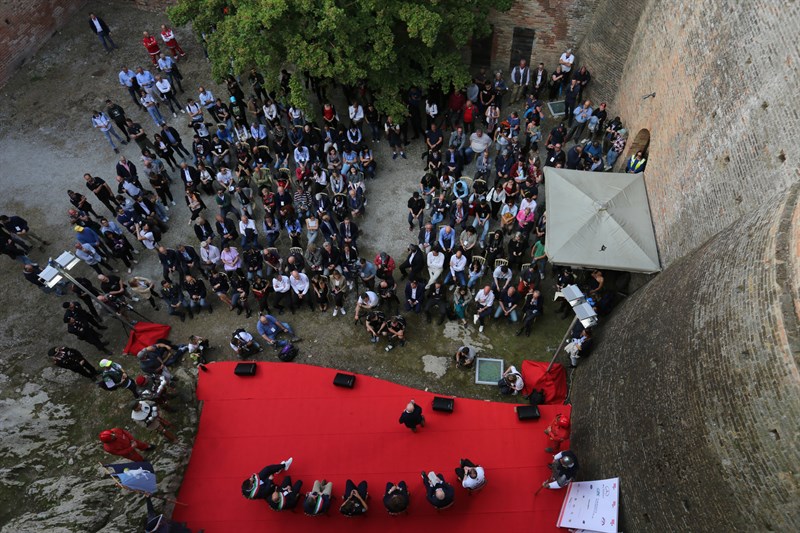 Vari momenti della premiazione e dell'evento