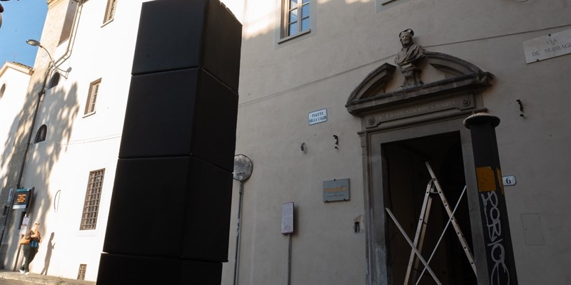 il cubo nero  e il convitto La Calza