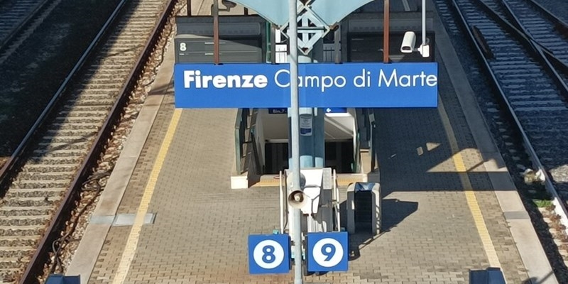 la stazione di Campo di Marte