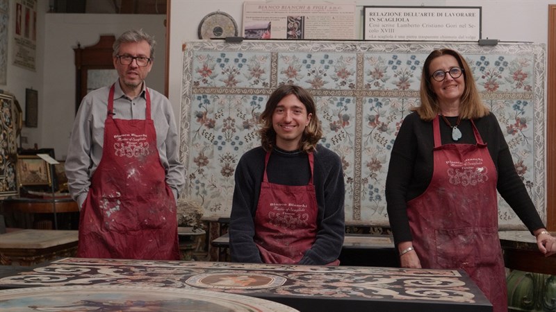 La Famiglia Bianchi di Pontassieve e la loro scagliola