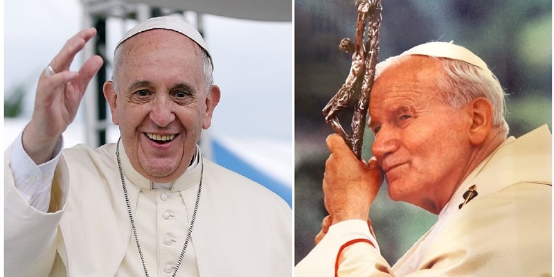 Papa Francesco e Giovanni Paolo II: la morte nel tempo pasquale, segno della speranza cristiana