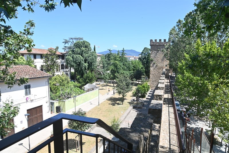 Il camminamento di Porta San Frediano