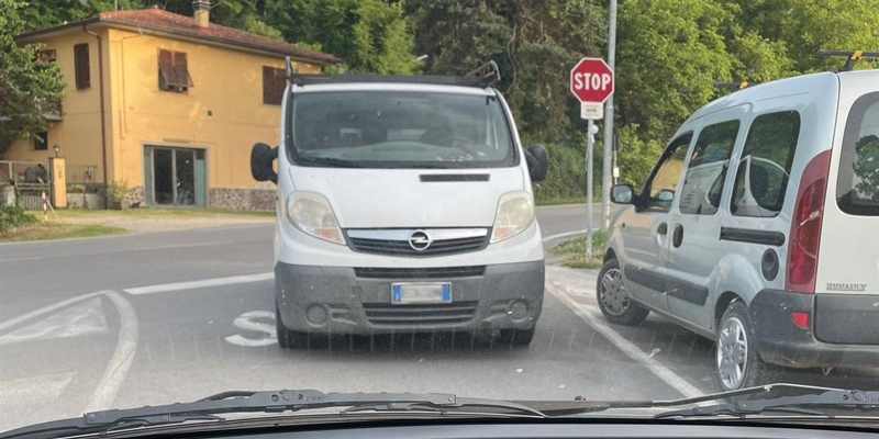 Uno scatto del parcheggio in questione