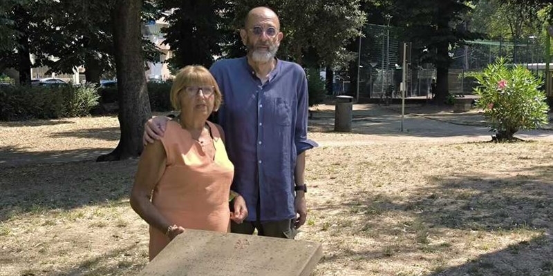 Salvatore Calleri e Ornella Esposito Rosolino della Fondazione Caponnetto