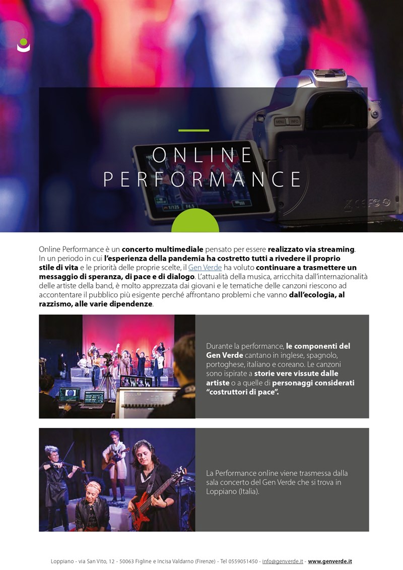 Gen Verde Presentazione