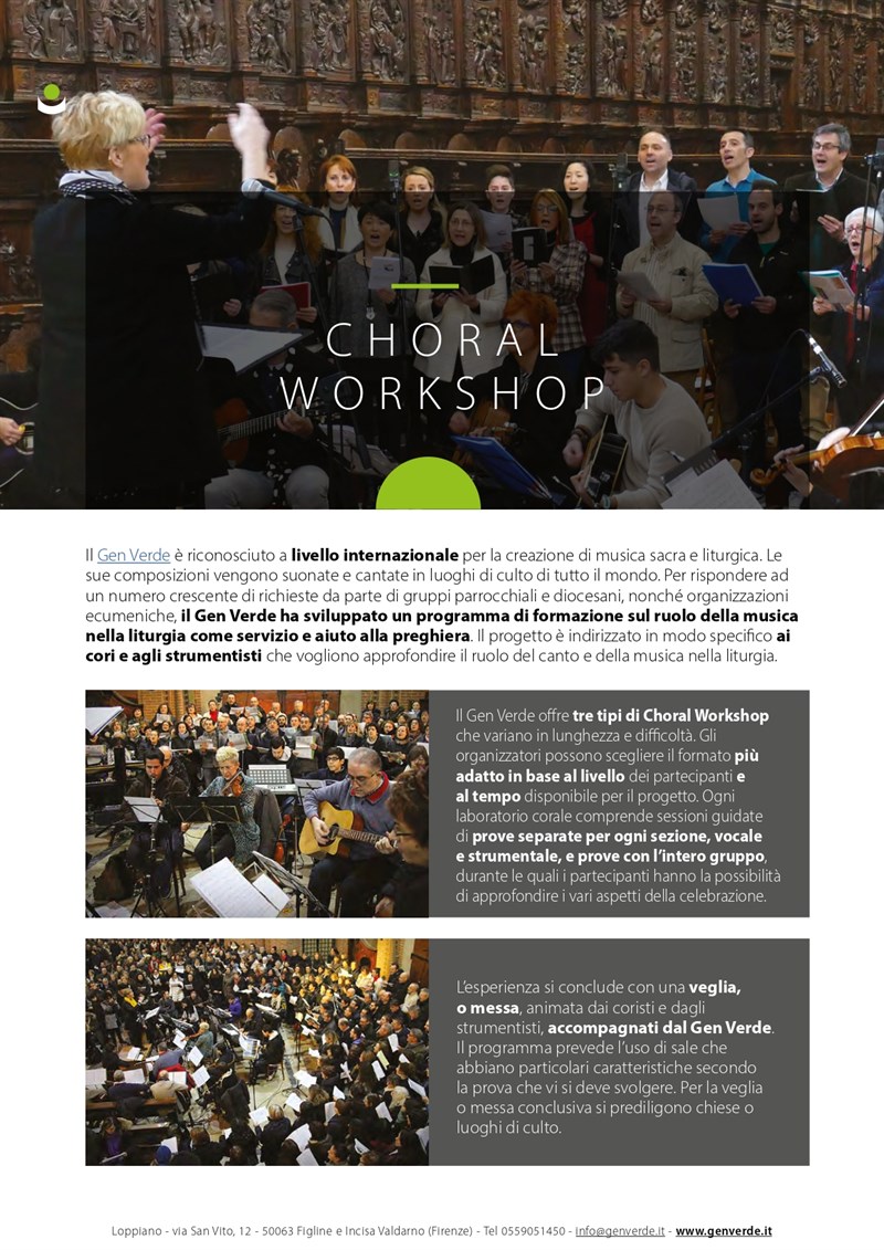 Gen Verde Presentazione