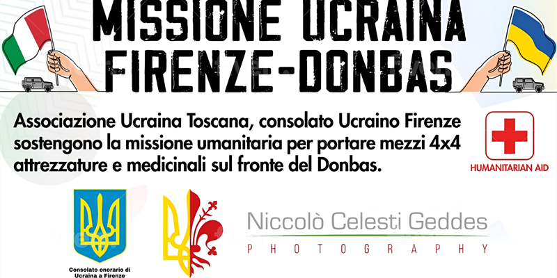 Manifesto Missione Ucraina Firenze Donbas