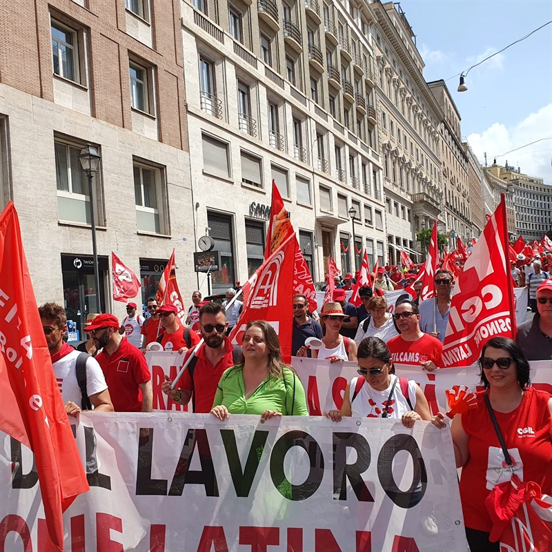 Manifestazione CGIL