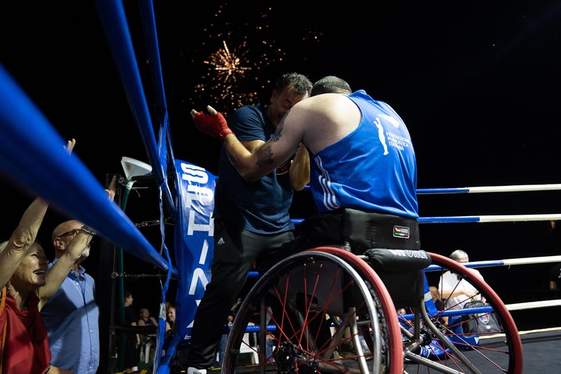 un momento della serata
