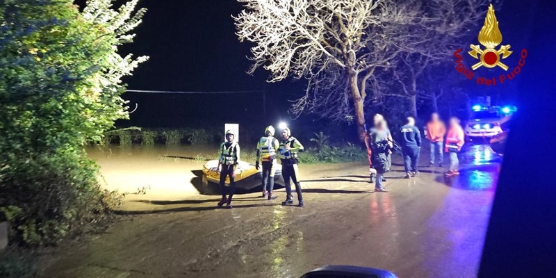 Vigili del Fuoco all’opera - (Foto di repertorio, non inerente al fatto di cronaca descritto in questo articolo)