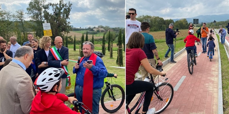 Pista ciclabile Prulli- Montanino