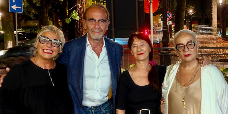 Un momento della serata