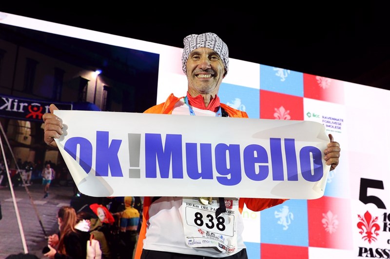 Guidalotti il podista targato OKMugello